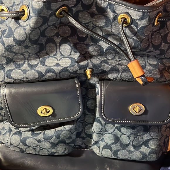 Coach Bags Coach Heritage Backpack Purse In Coachs Signature